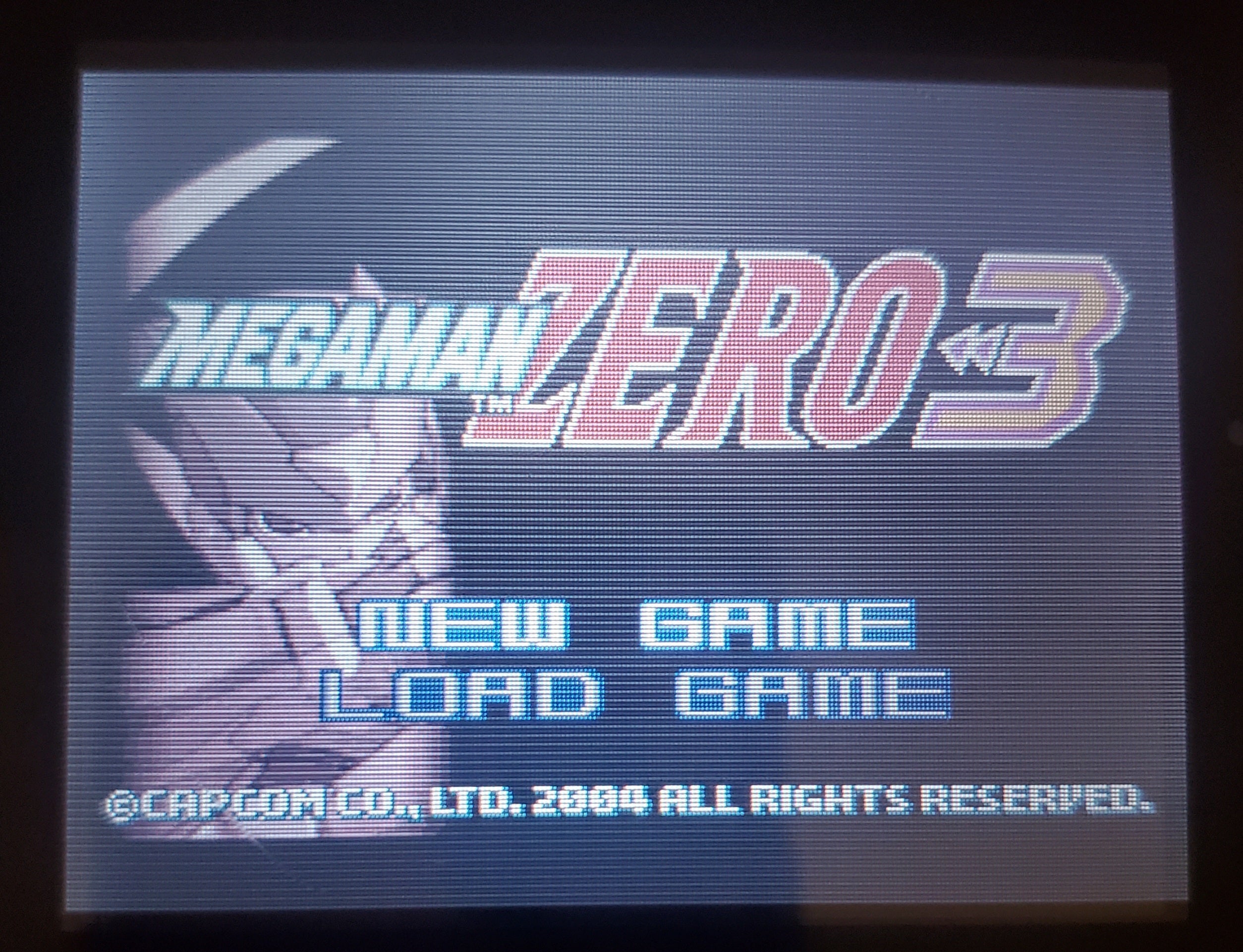 Mega Man Zero 3 GBA Video Game Boy Advance Nintendo