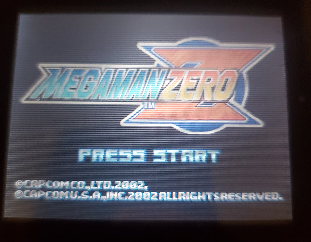 Mega Man Zero 1 GBA Video Game Boy Advance Nintendo