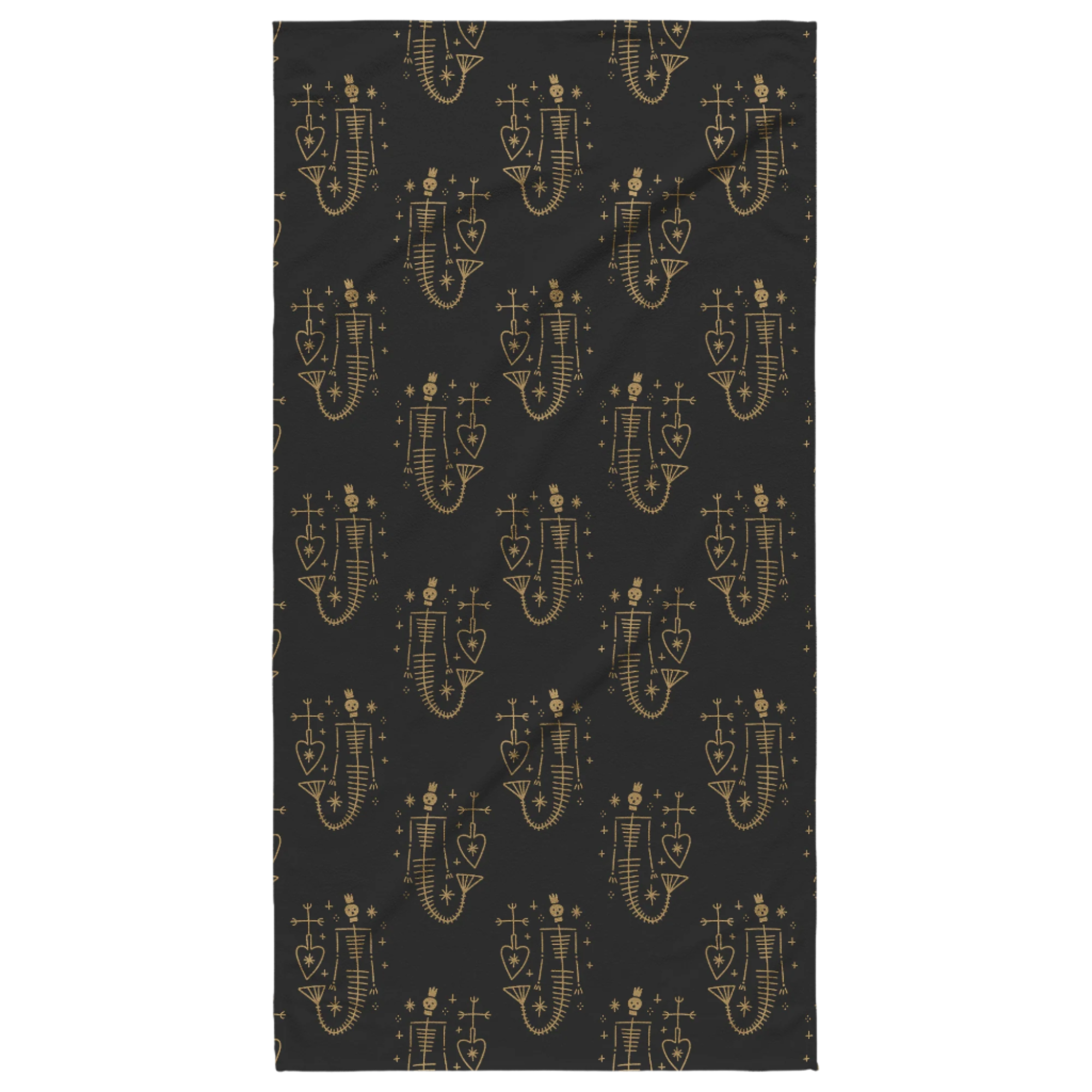Mermaid Skeleton Bath and Beach Towel