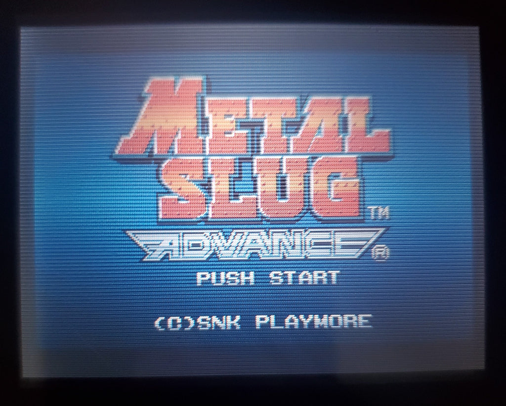 Metal Slug Advance GBA Video Game Boy Advance