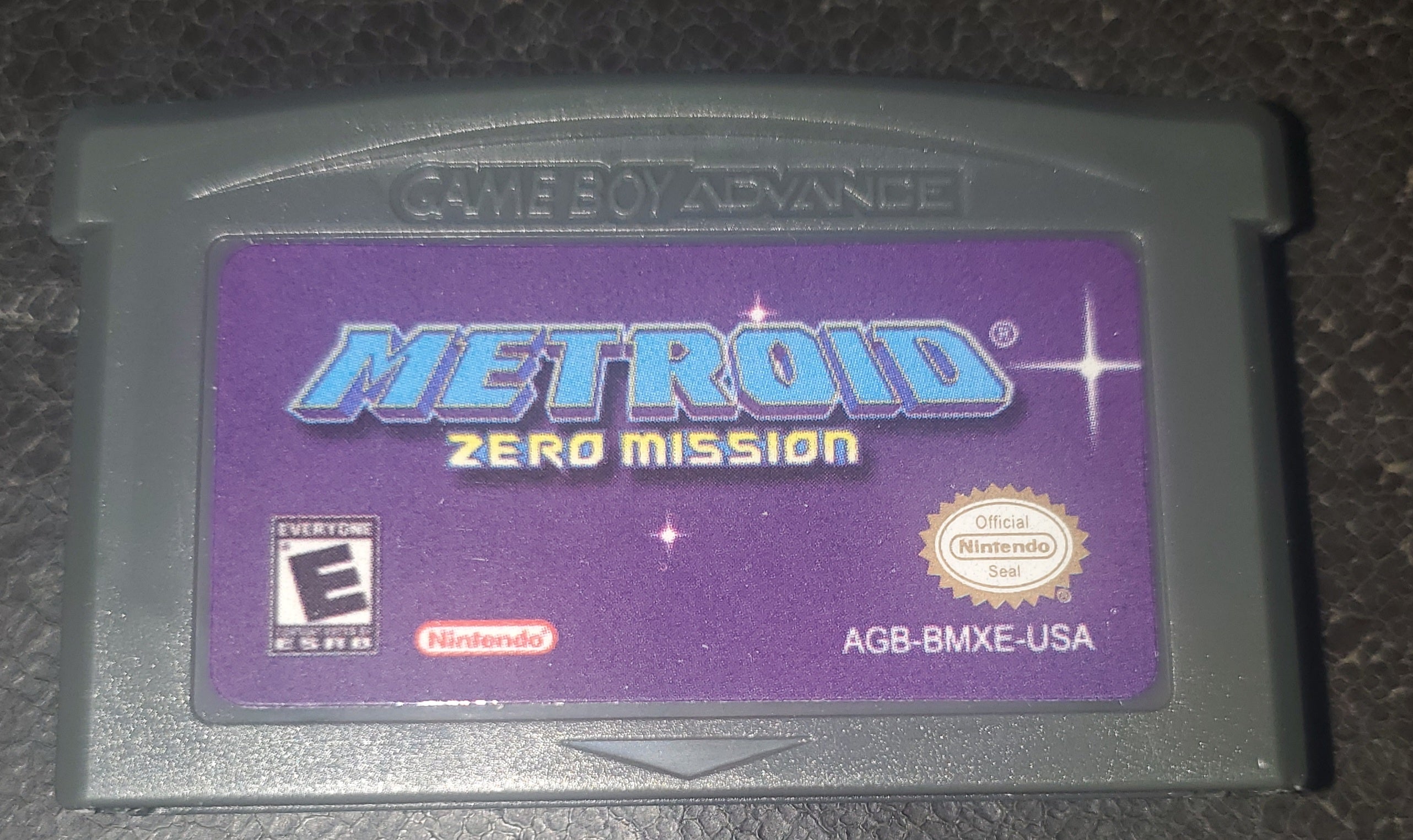 Metroid Zero Mission GBA Video Game Boy Advance