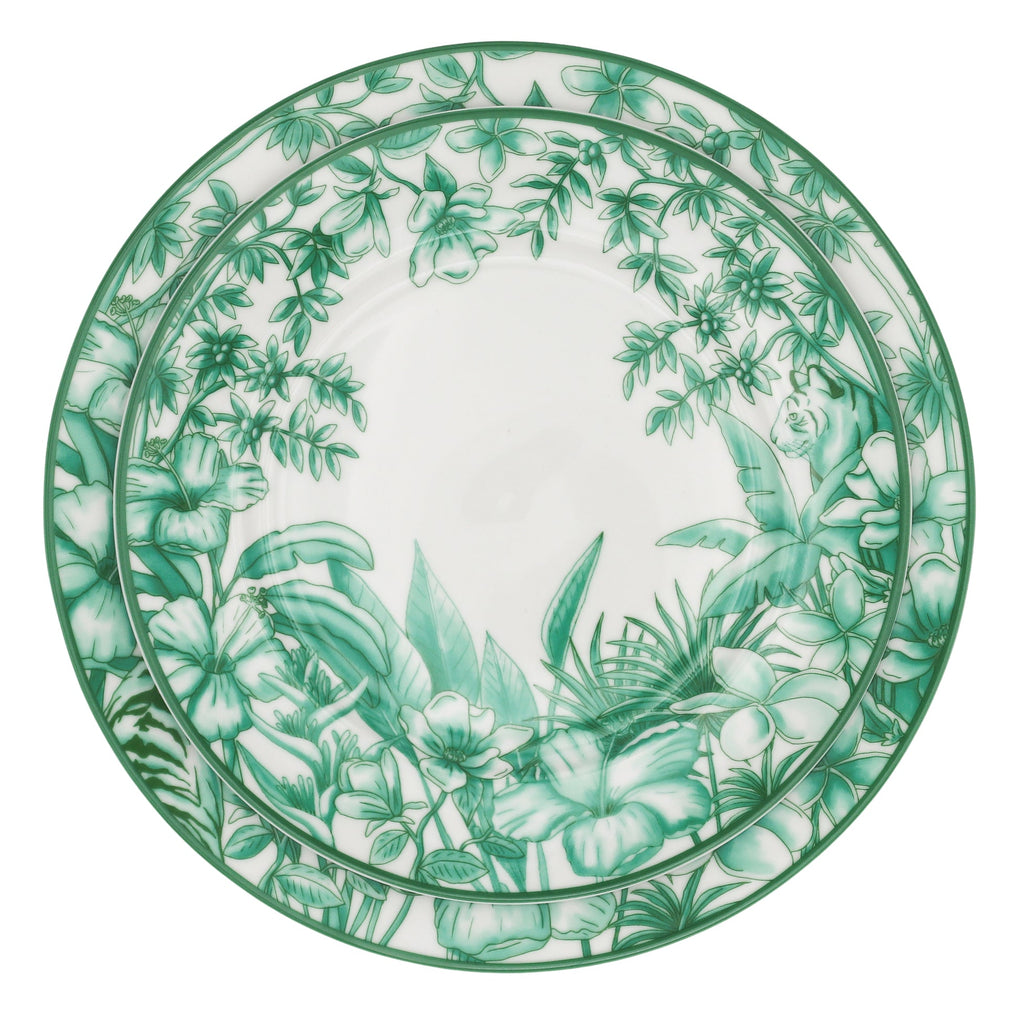 Monsoon Verdant Dinner Plate - Case of 12 Plates (+3 Bonus Plates)