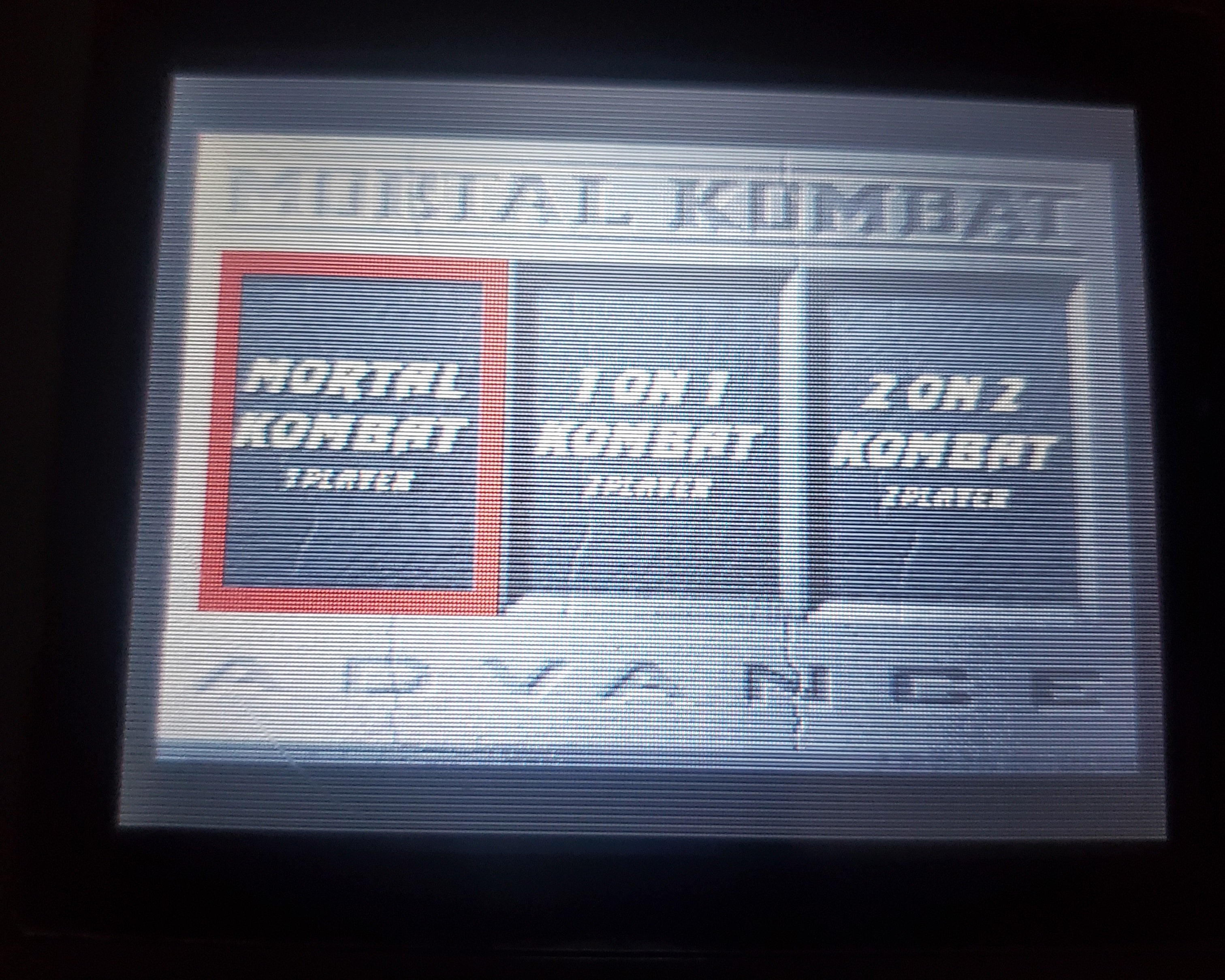 Mortal Kombat Advance MKA GBA Video Game Boy Advance