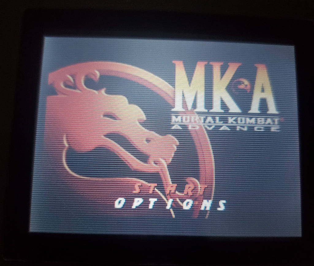 Mortal Kombat Advance MKA GBA Video Game Boy Advance