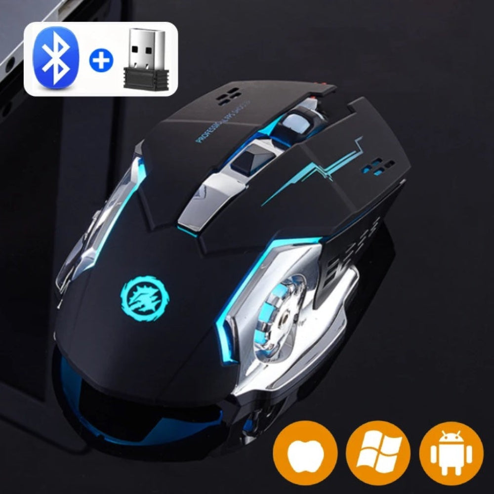 Dragon Z9 Alpha Bluetooth and 2.4Ghz Wireless Gaming Mouse | Buy 1 Get 2 Free