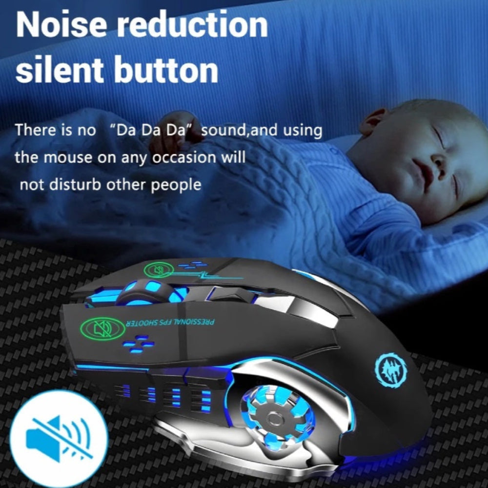Dragon Z9 Alpha Bluetooth and 2.4Ghz Wireless Gaming Mouse | Buy 1 Get 2 Free