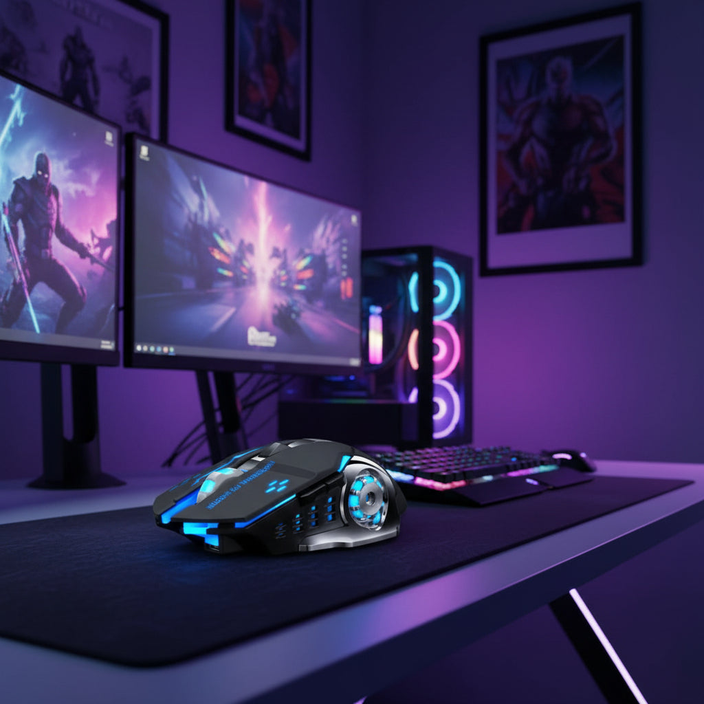 Dragon Z9 Alpha Bluetooth and 2.4Ghz Wireless Gaming Mouse | Buy 1 Get 2 Free