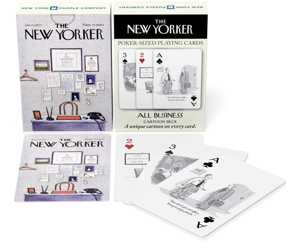 Business and Office Cartoons Playing Cards