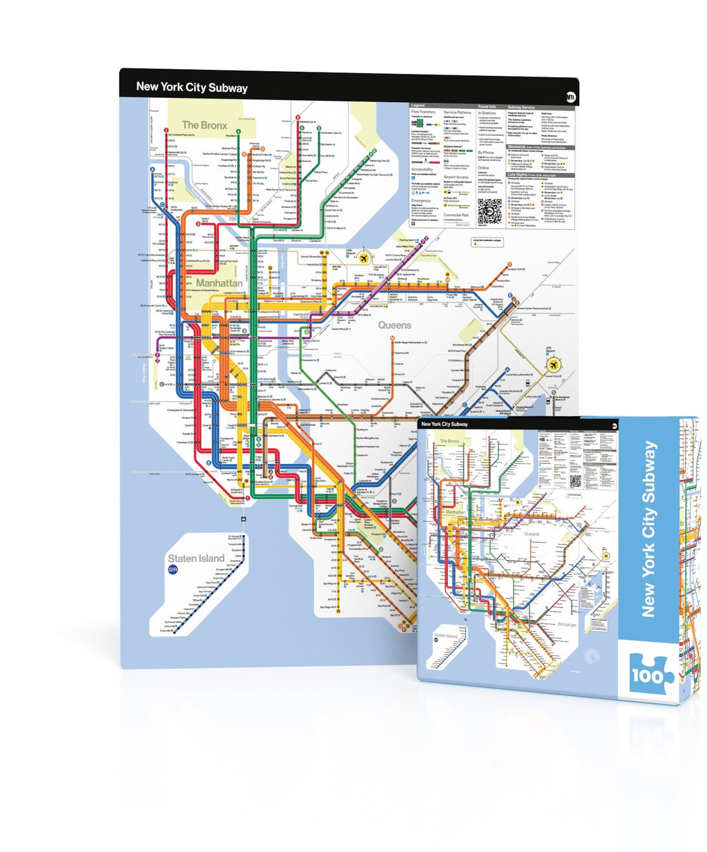 MTA Subway Map Mini