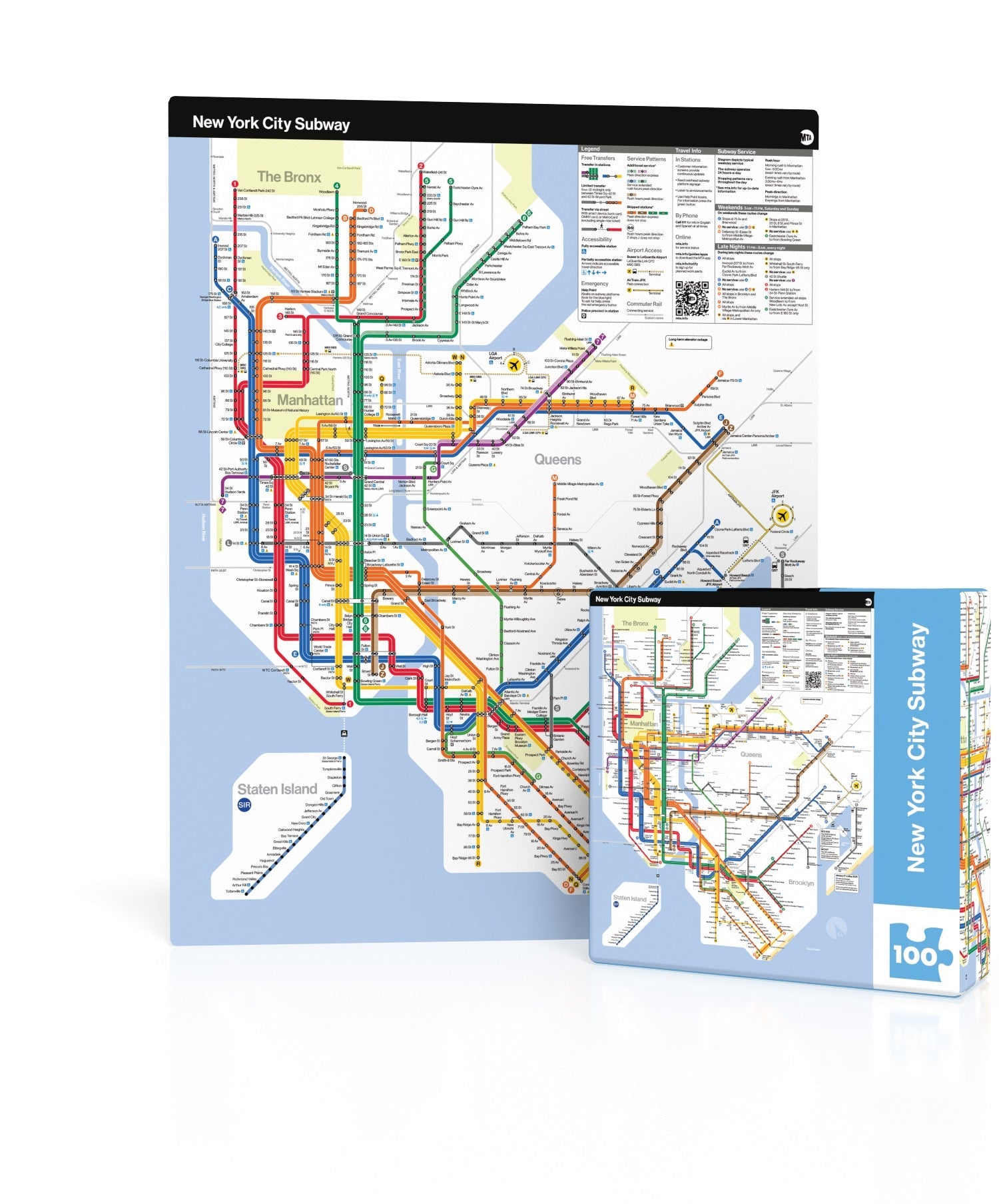 MTA Subway Map Mini