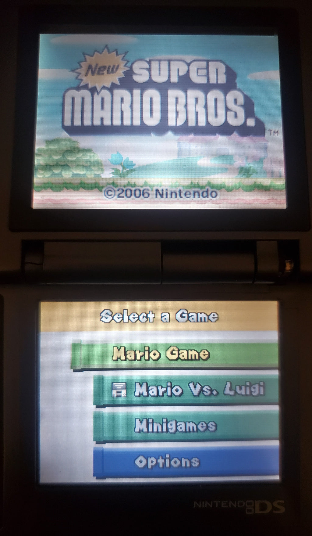 New Super Mario Bros NDS Video Game Cartridge Nintendo DS