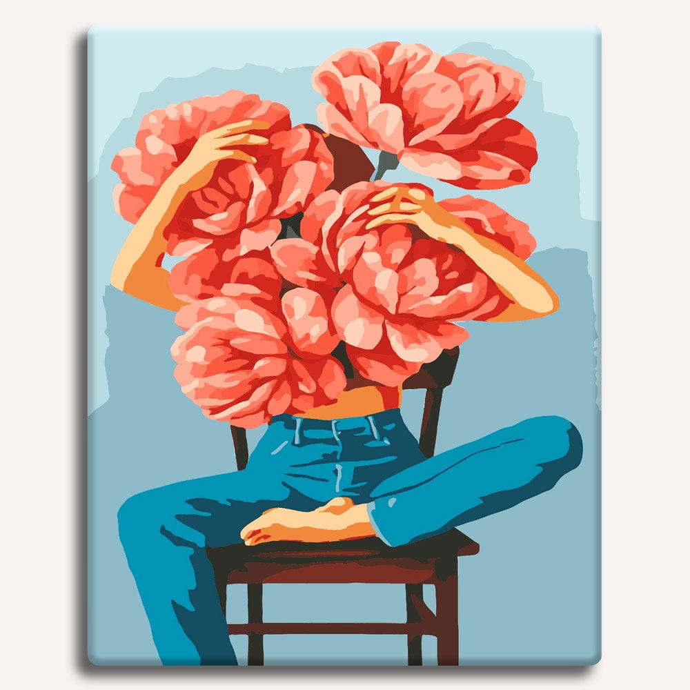 Blooming Thoughts - Paint By Numbers Kit