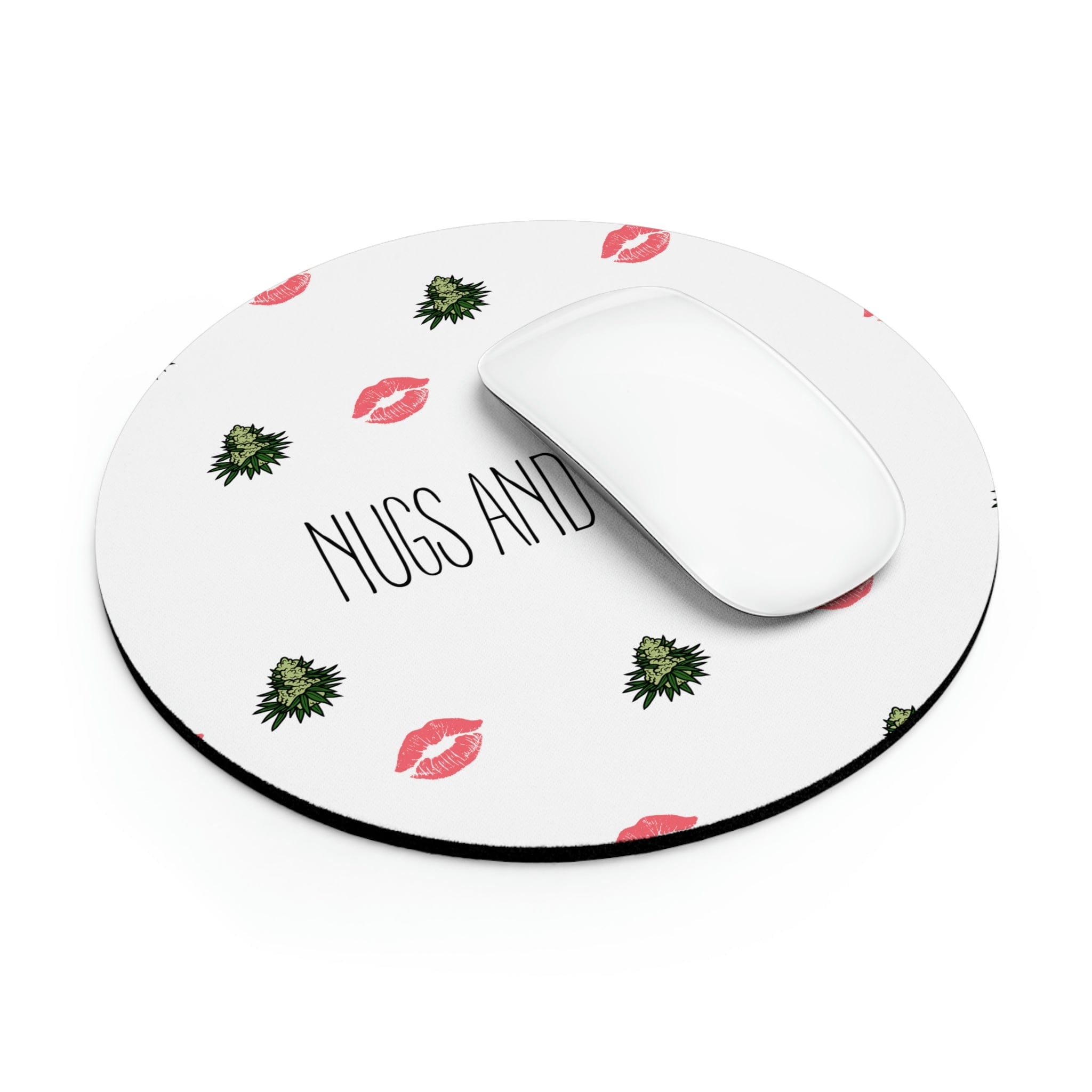 Nugs and Kisses Cannabis Mouse Pad