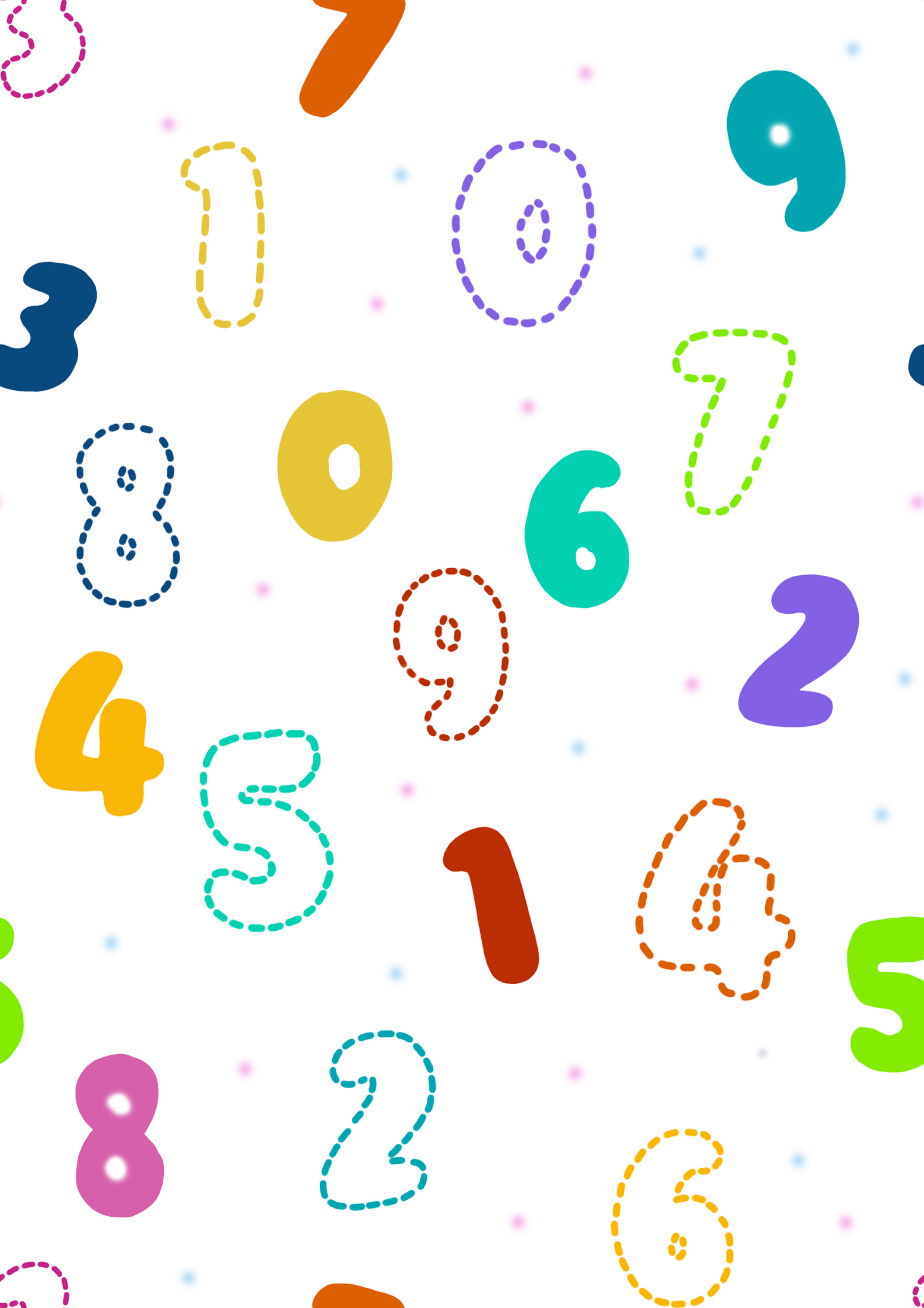 Numbers Printed Printed Canopy