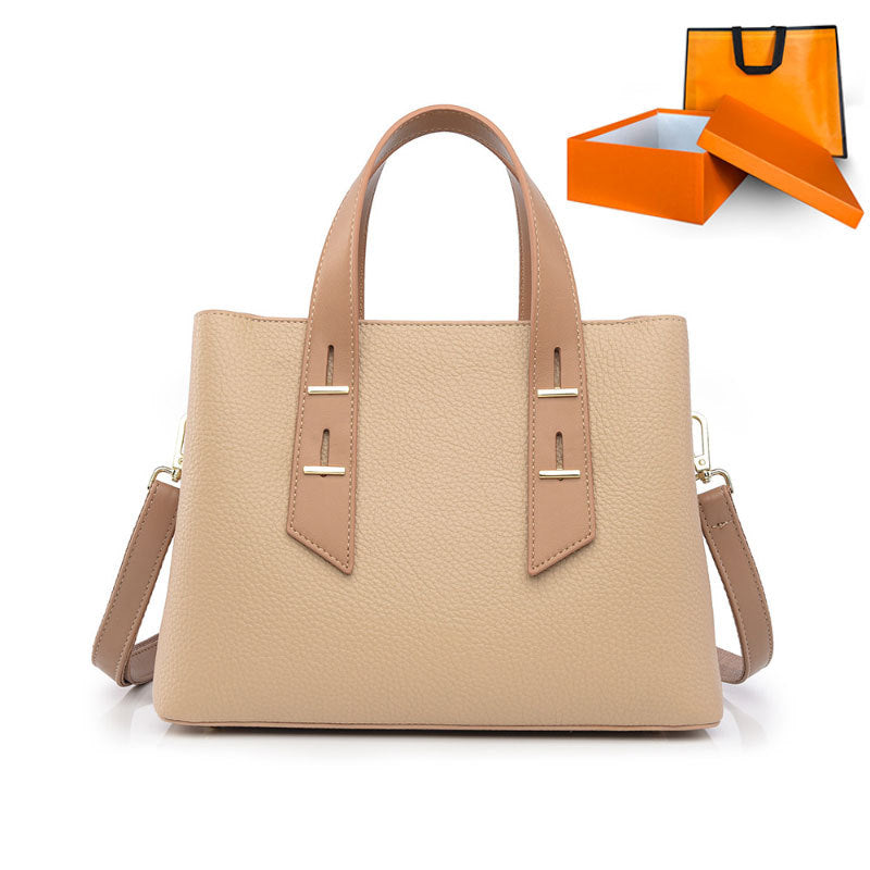 Women Bag Tote Bag Simple Large Capacity Women Cross Body Bag High Grade Soft Leather Handbag