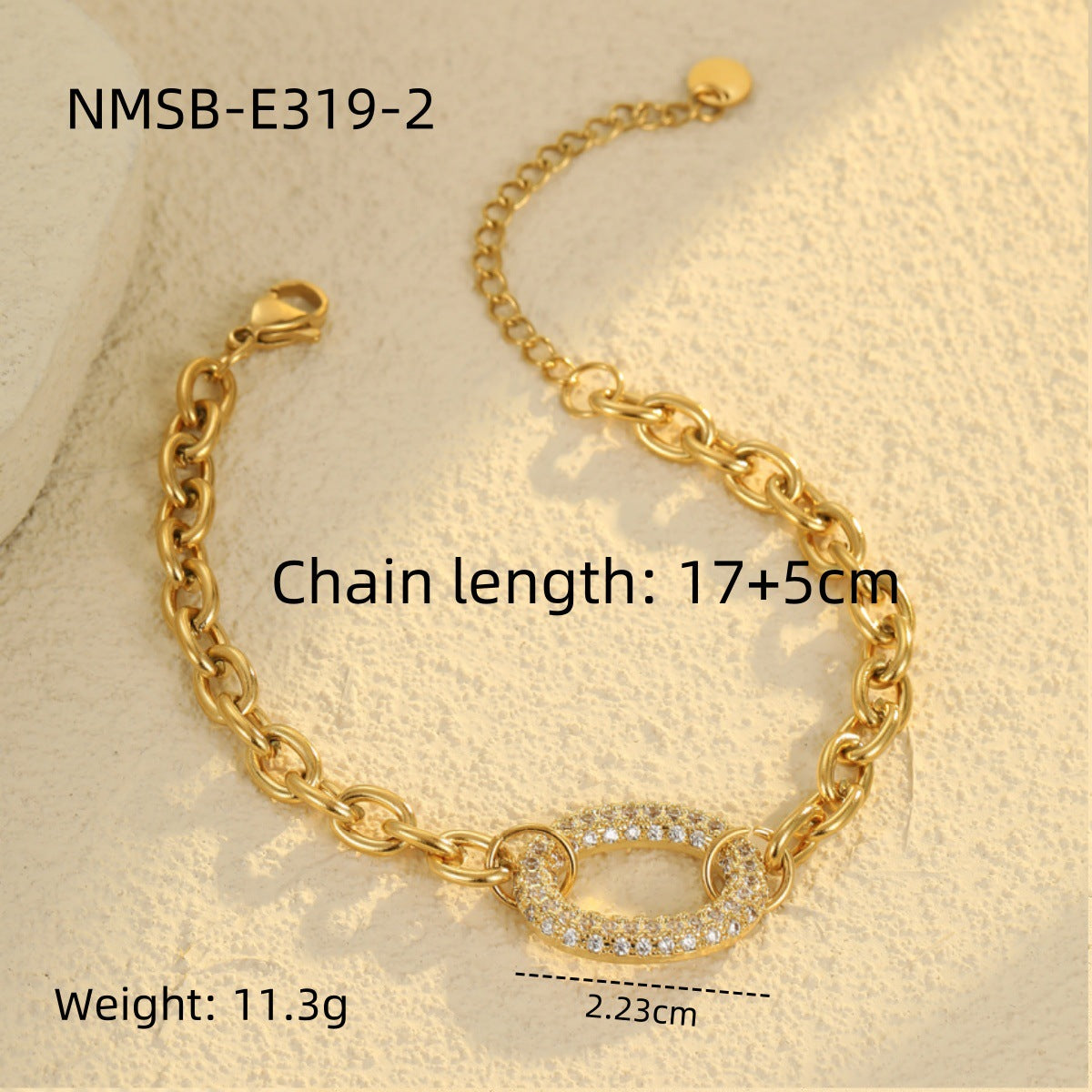 Bracelet Affordable Luxury Star Bracelet Niche Advanced Stainless Steel Bracelet Wild Bracelet Women