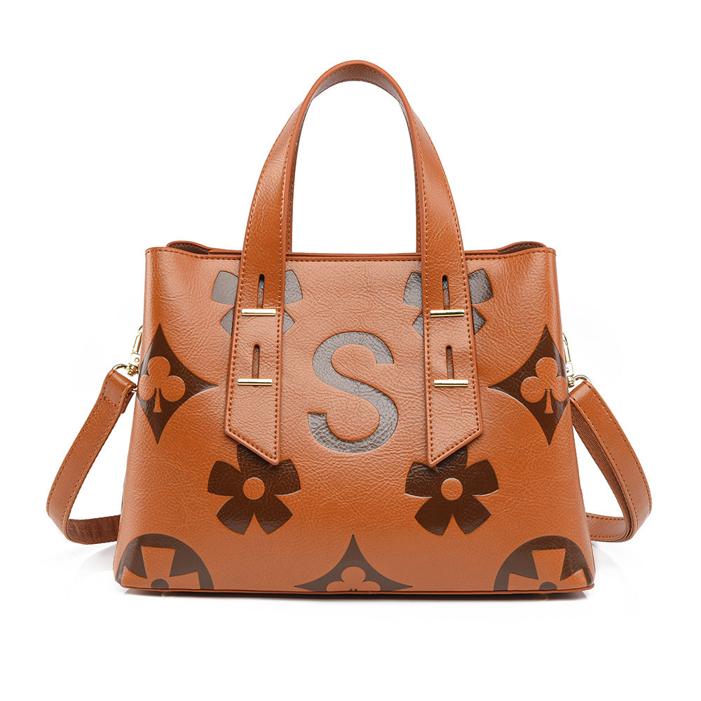 Women Bag Tote Bag Simple Large Capacity Women Cross Body Bag High Grade Soft Leather Handbag