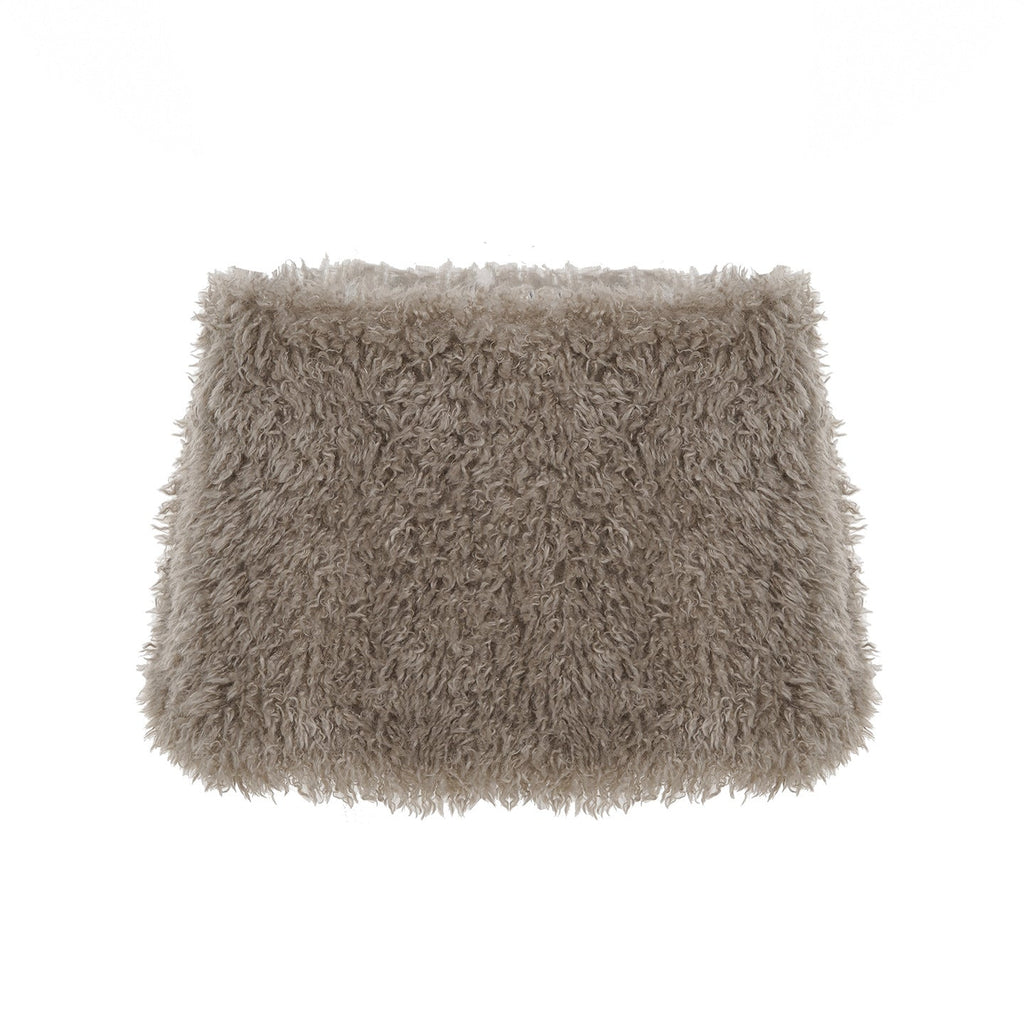 Sexy Street Fur Skirt Solid Color Small Curl A line Sexy Skirt Women