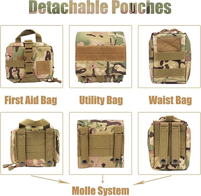 Tactical K9 Harness - Full Size - OCP