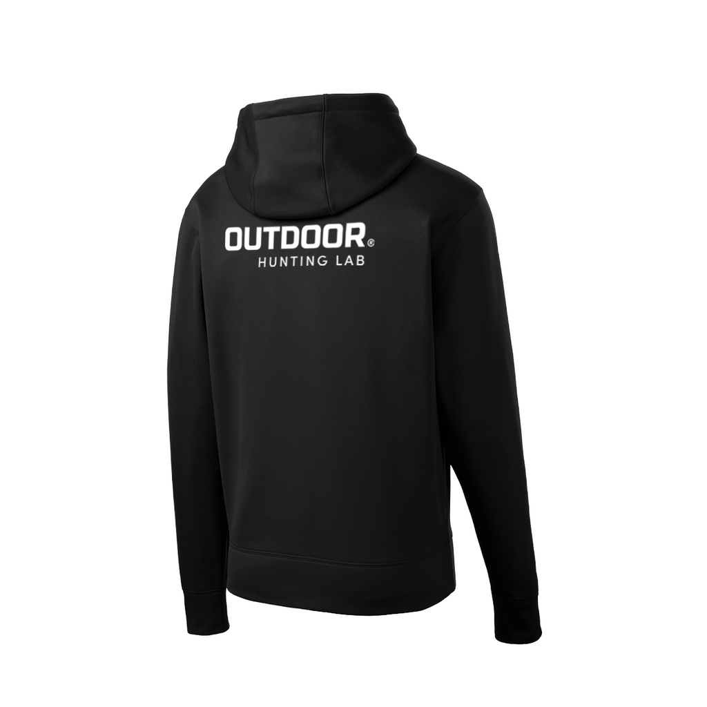 Outdoor Hunting Lab Black Hoodie