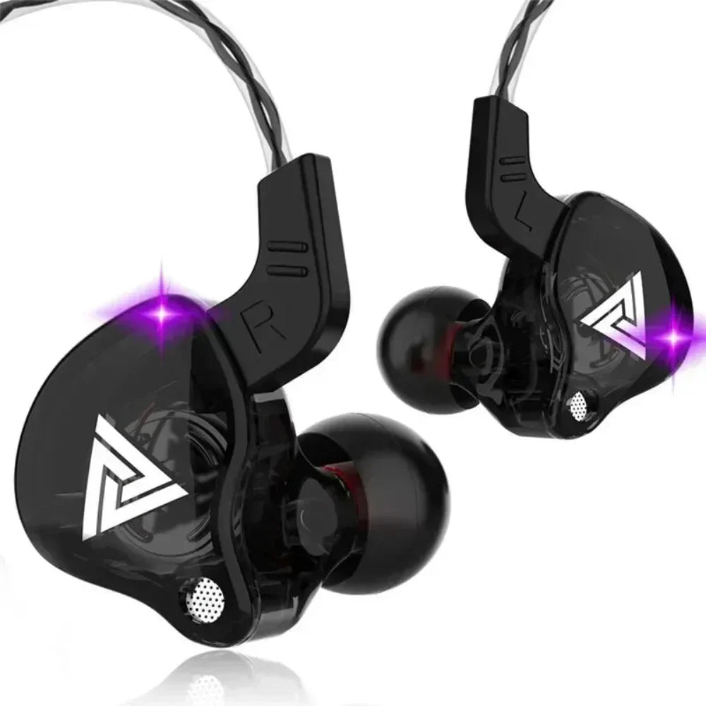 Heavy Bass 3.5mm Wired Earbuds with Microphone