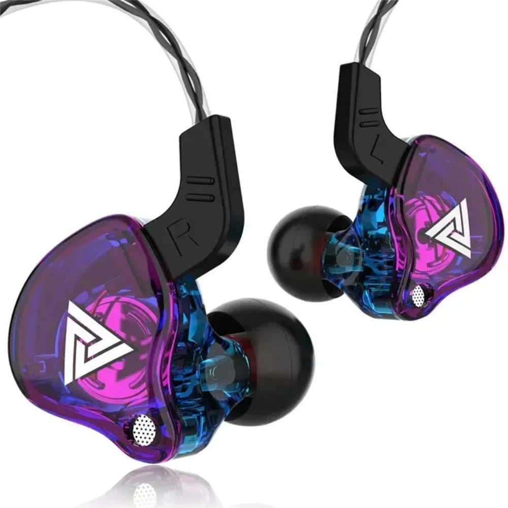 Heavy Bass 3.5mm Wired Earbuds with Microphone