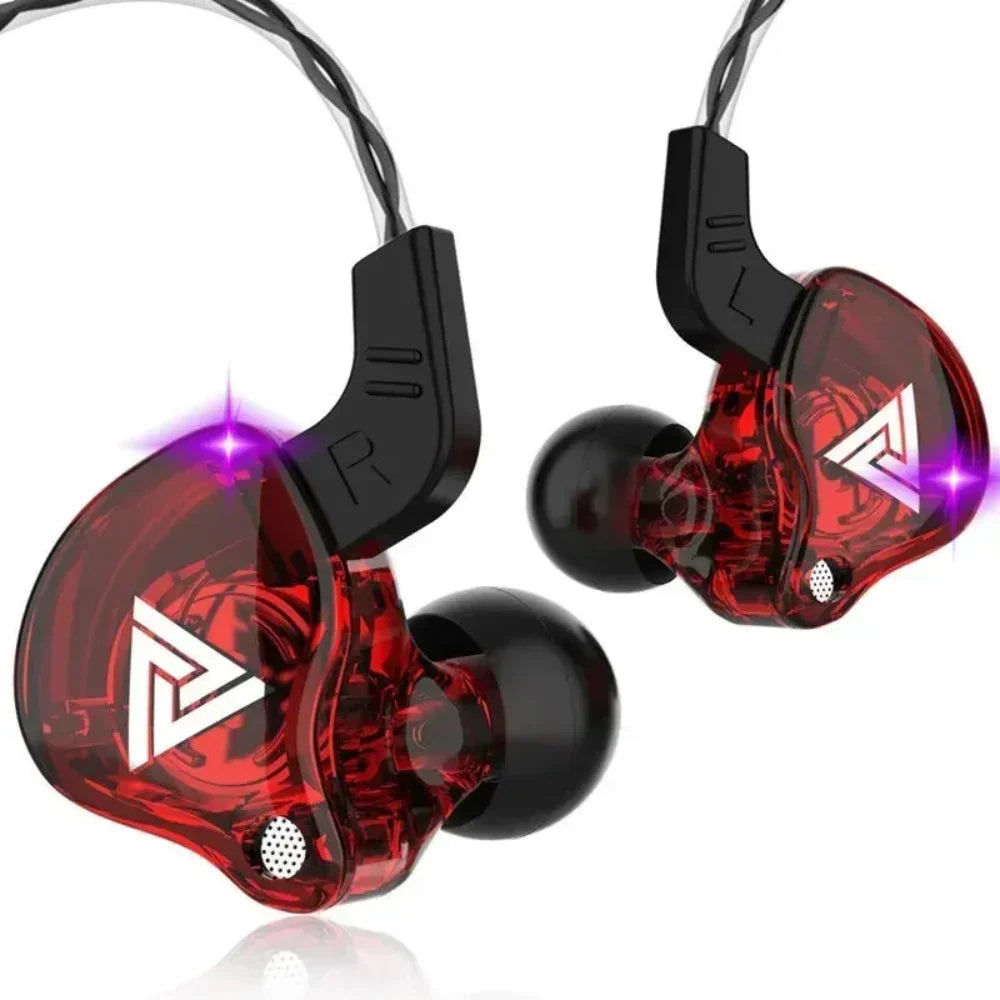 Heavy Bass 3.5mm Wired Earbuds with Microphone