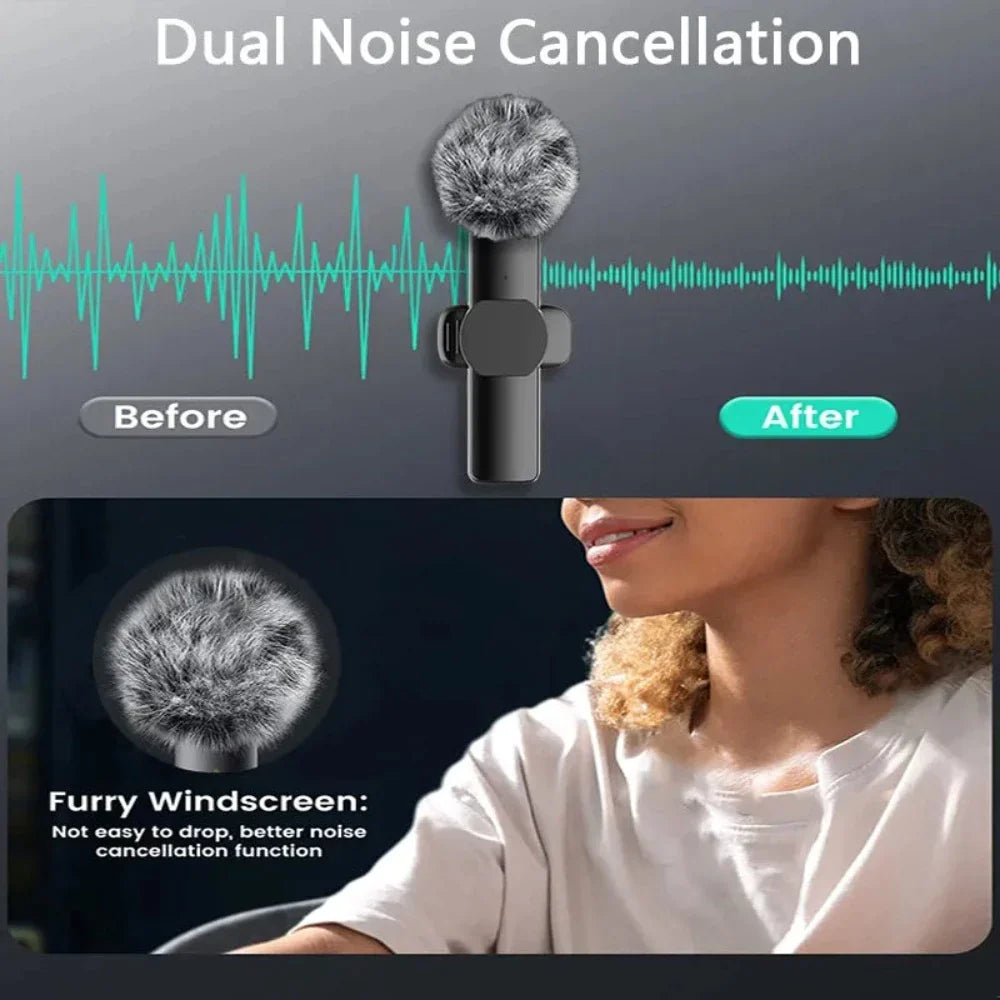 Noise Reduction Microphone for Mobile Phone 2 Mics Set ( Buy 1 Set, Get 2 Set Free)
