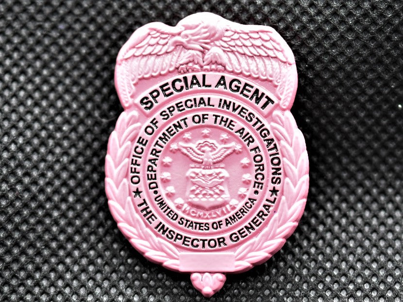 AFOSI Badge - Pink Lapel Pin
