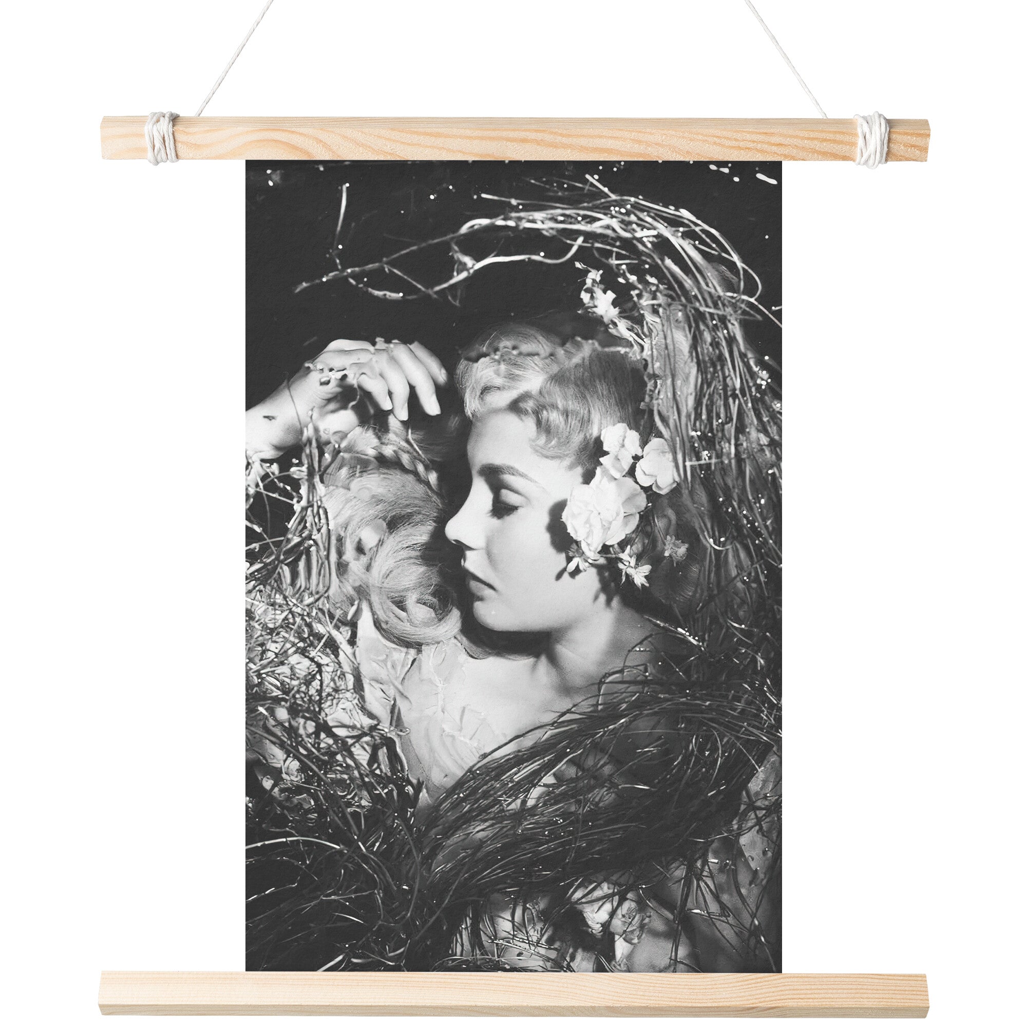 "Ophelia" from Laurence Olivier's "Hamlet" Matte Poster