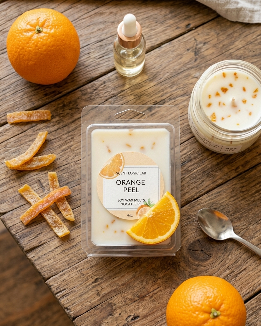 Zest the Day Away: Orange Peel Soy Wax Melts