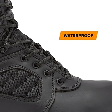 MAG LYNX 8" Police & Law Enforcement Tactical Boot SZ WP