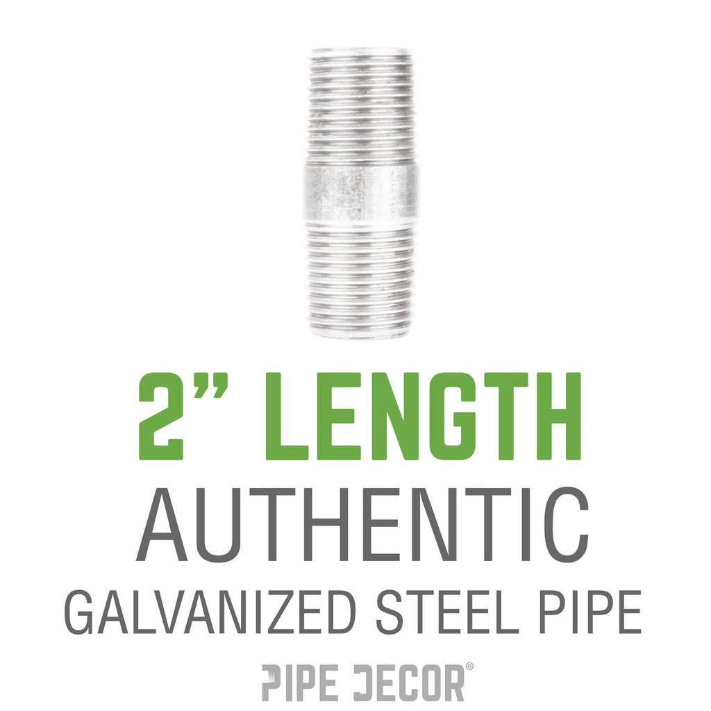 1 1/4 in. x 2 in. Galvanized Pipe