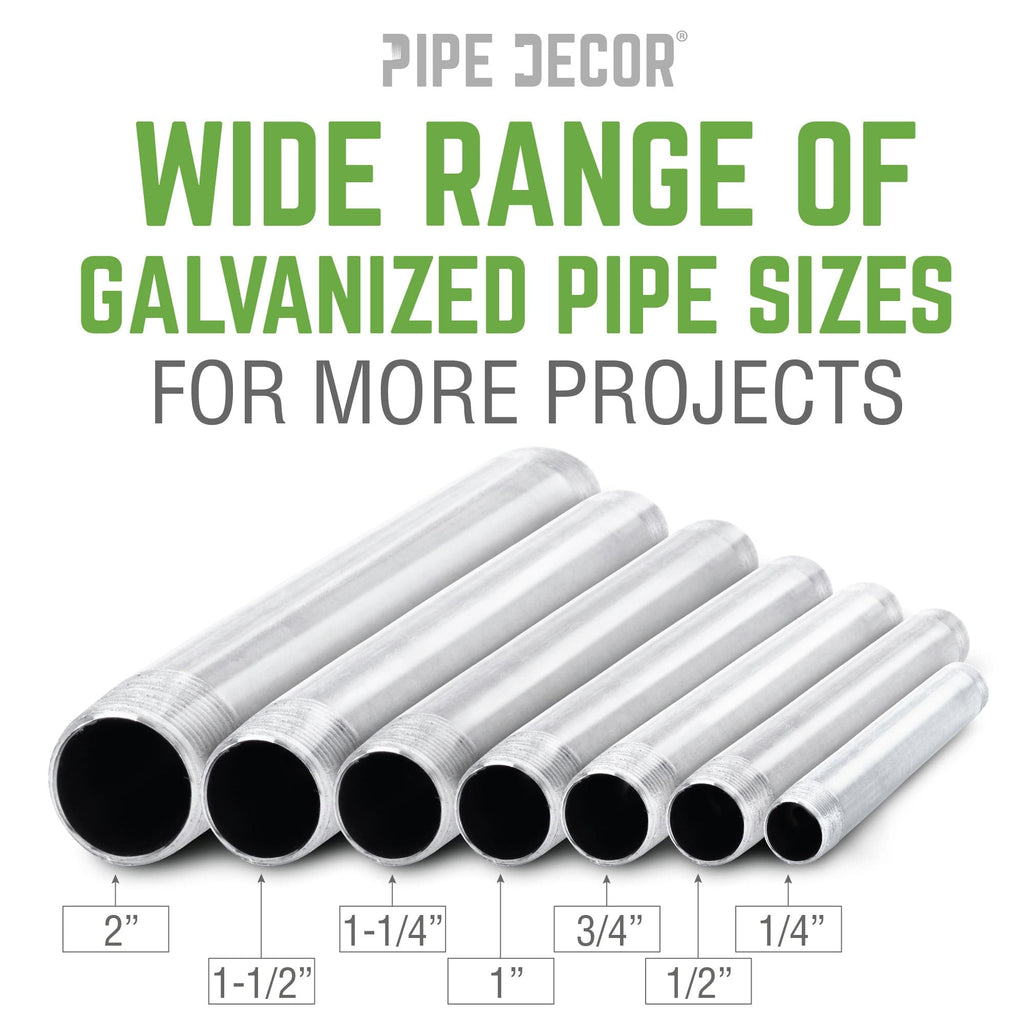 1 1/2 in. x 48 in. Galvanized Pipe