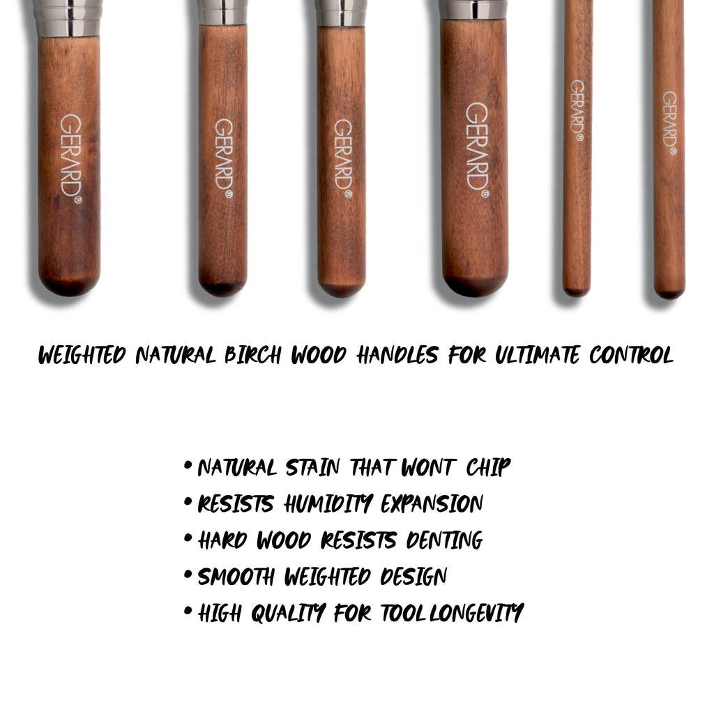 High & Low- Highlight + Bronzer Brush - F2