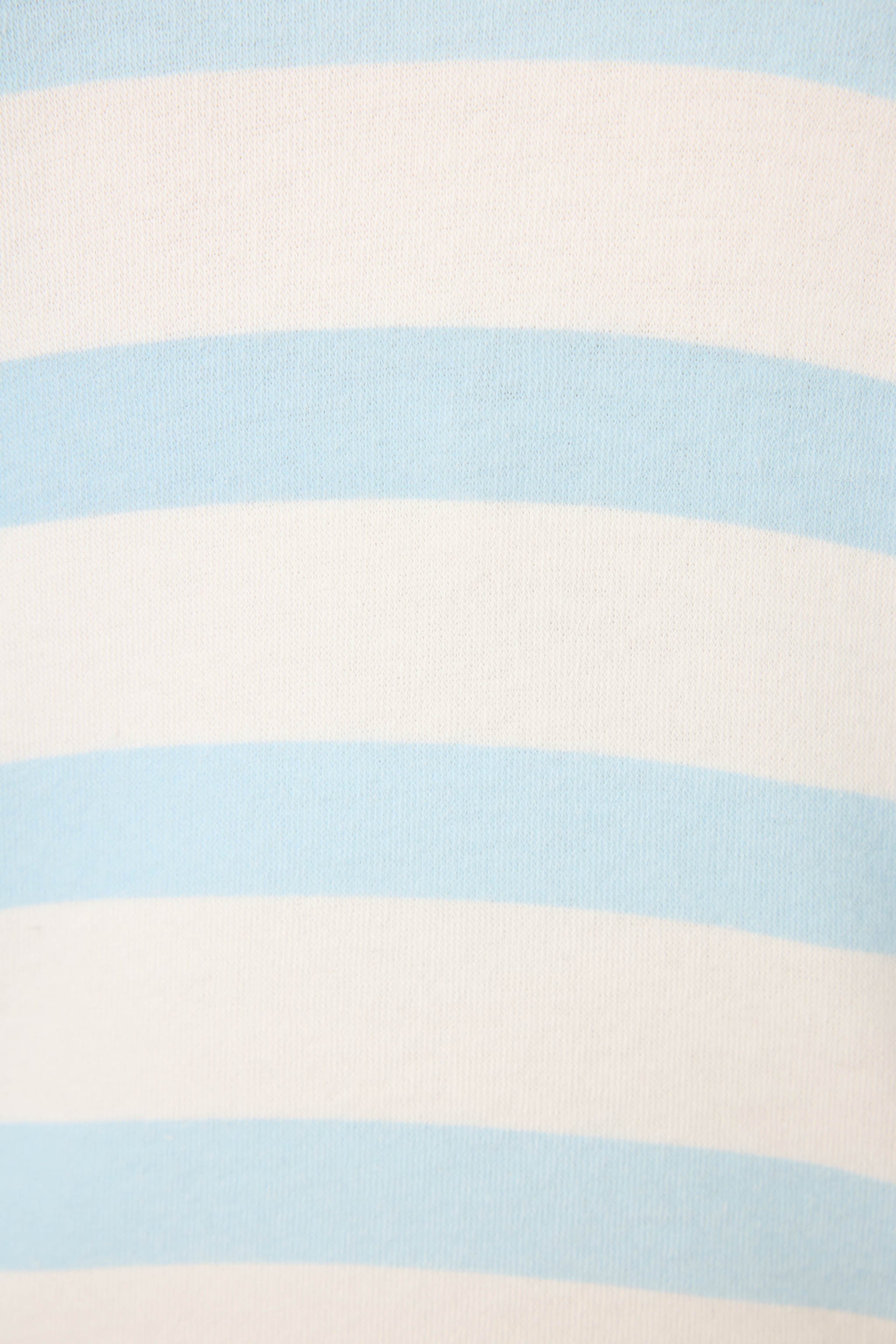 Pupcation Palms Ocean Stripe Half-Zip Pullover Sweater