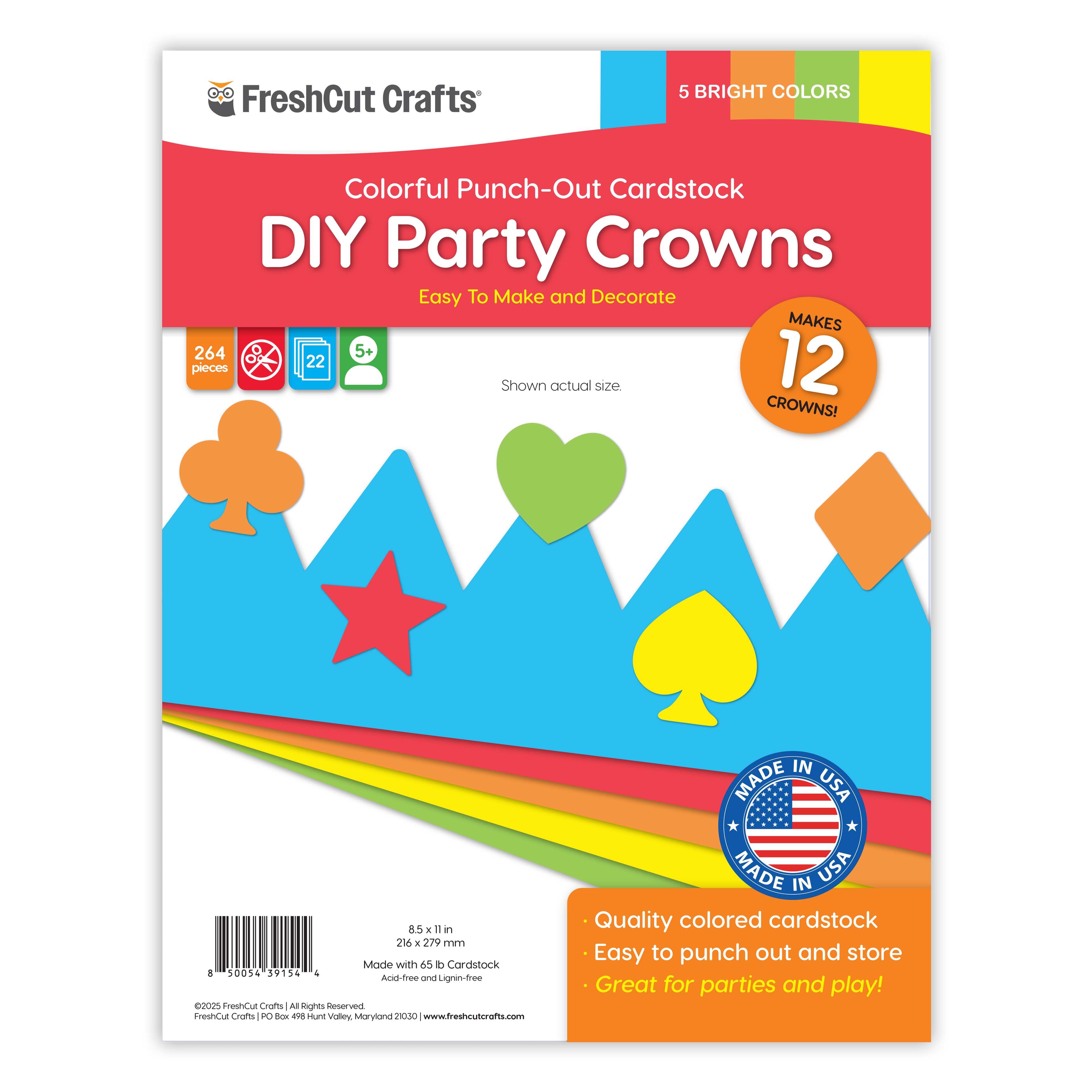 DIY Paper Crowns