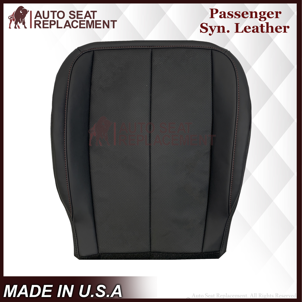 2013-2017 GMC Terrain Denali Replacement Seat Cover: Black Perforated