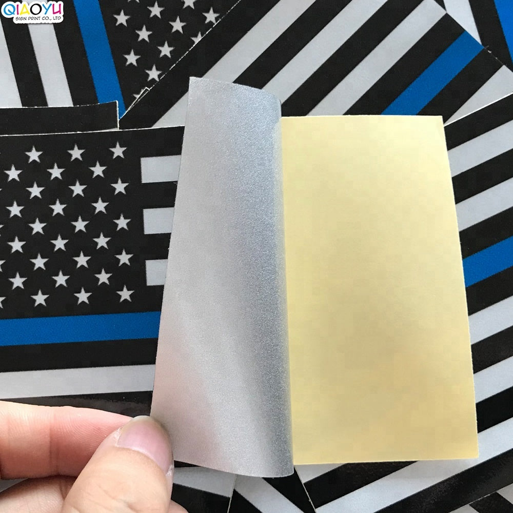 Thin Blue Line Flag (Reflective)