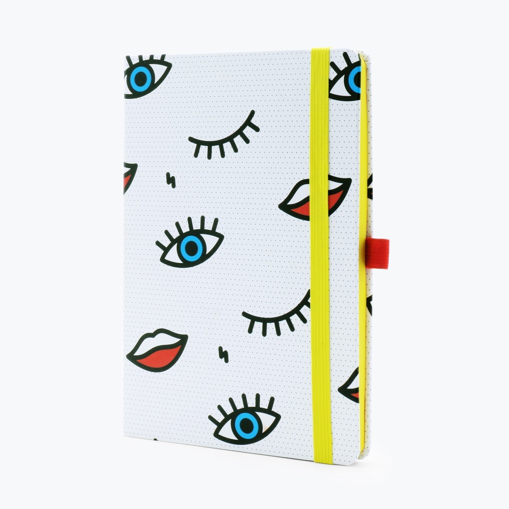 Wink Pop Art Notebook with 190 Dot Grid Pages