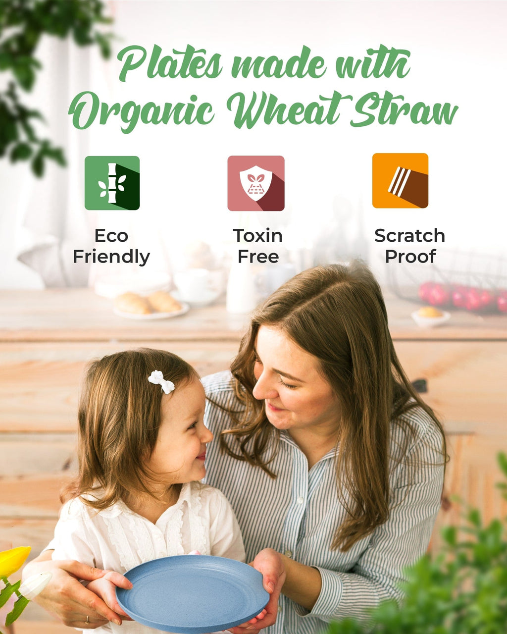 Eco-Friendly Plates Sets