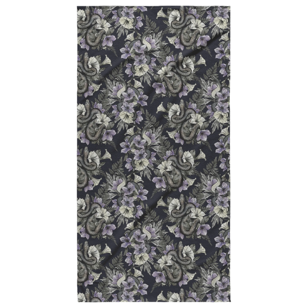 Poison Garden Bath and Beach Towel