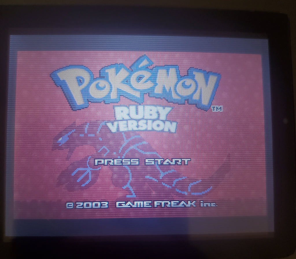 Pokemon Ruby GBA Video Game Cartridge Nintendo Game Boy Advance