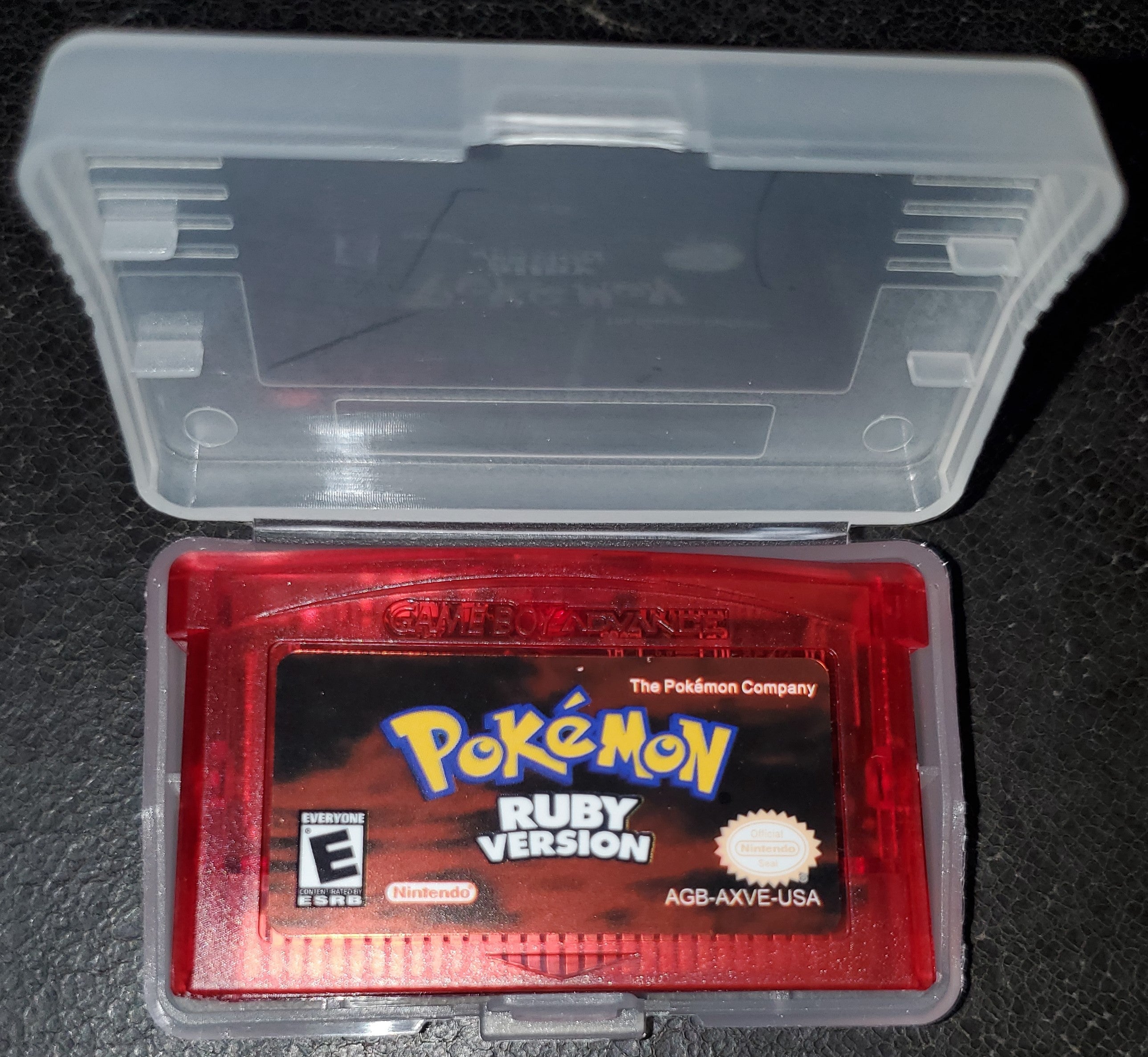 Pokemon Ruby GBA Video Game Cartridge Nintendo Game Boy Advance
