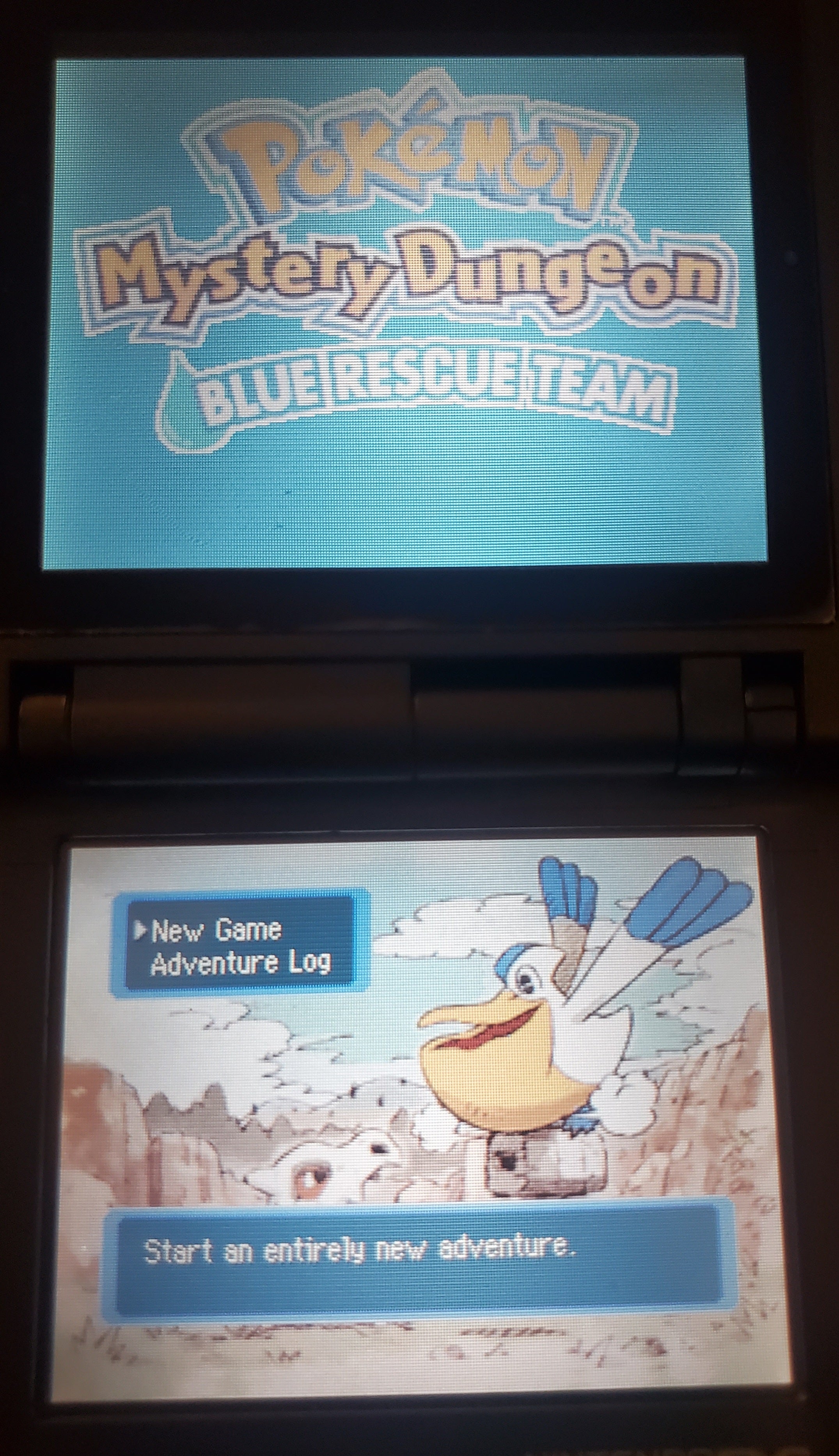Pokemon Mystery Dungeon Blue Rescue Team Video Game Nintendo DS