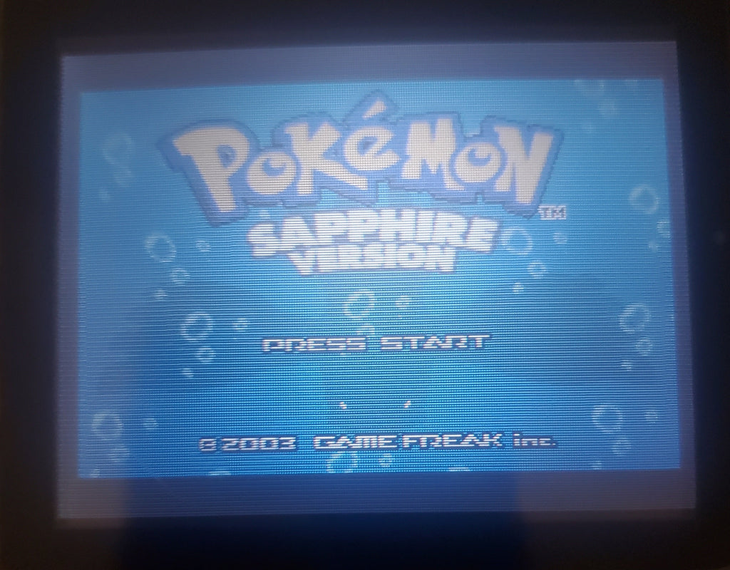Pokemon Sapphire GBA Video Game Cartridge Nintendo Game Boy Advance