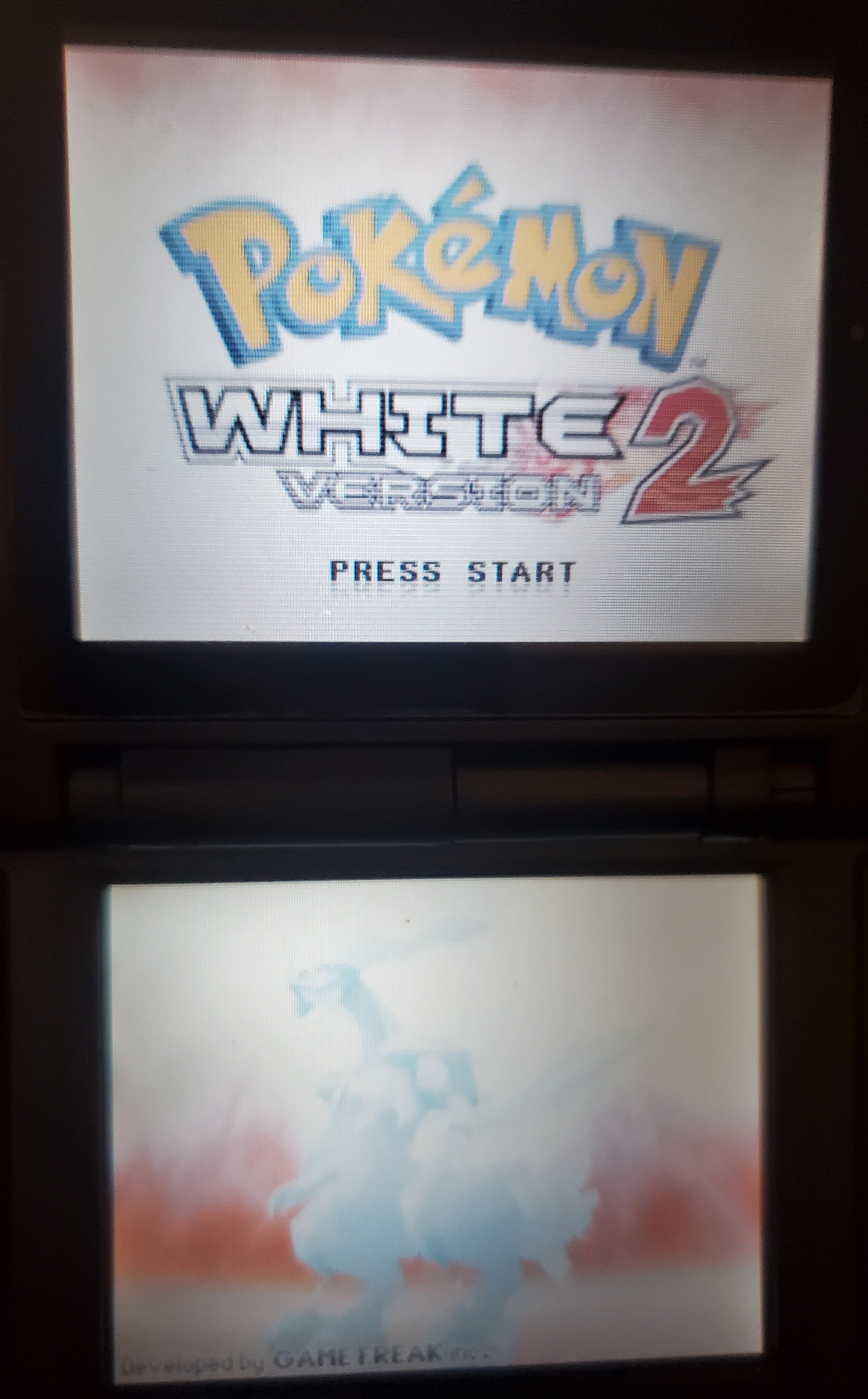 Pokemon White Version 2 Video Game Nintendo DS R4