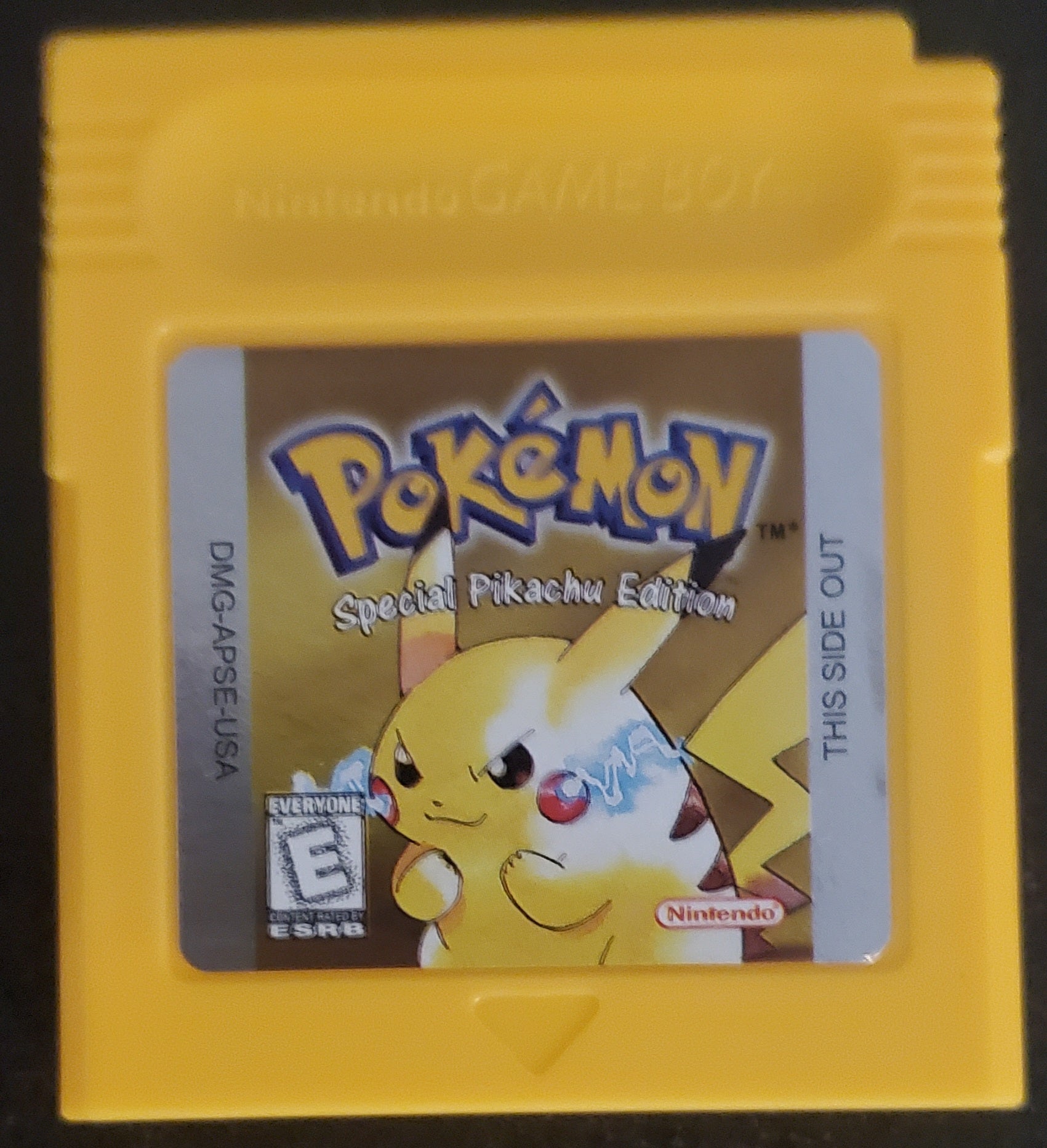 Pokemon Yellow GBC Video Game Boy Color