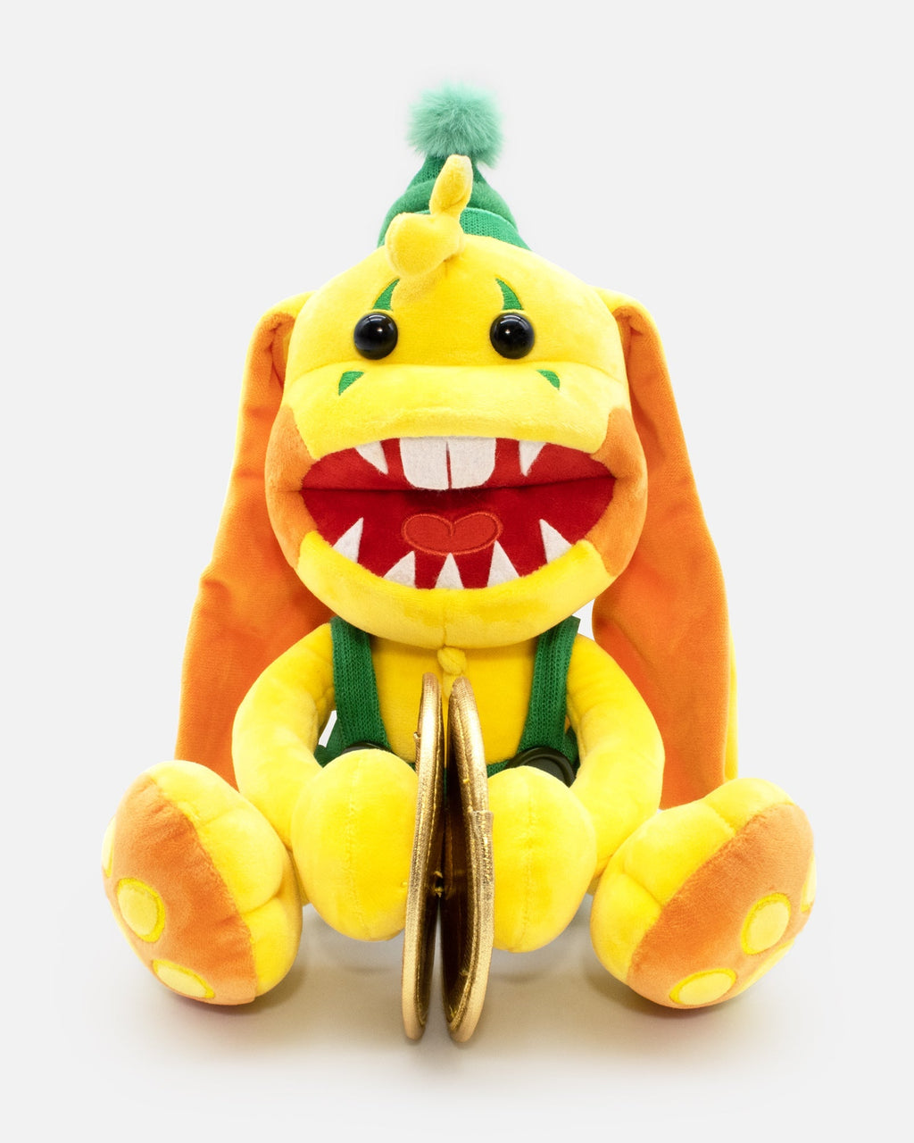 Scary Bunzo Bunny Plush – 15-Inch Soft Toy with Magnetic Cymbals | Poppy Playtime Chapter 4