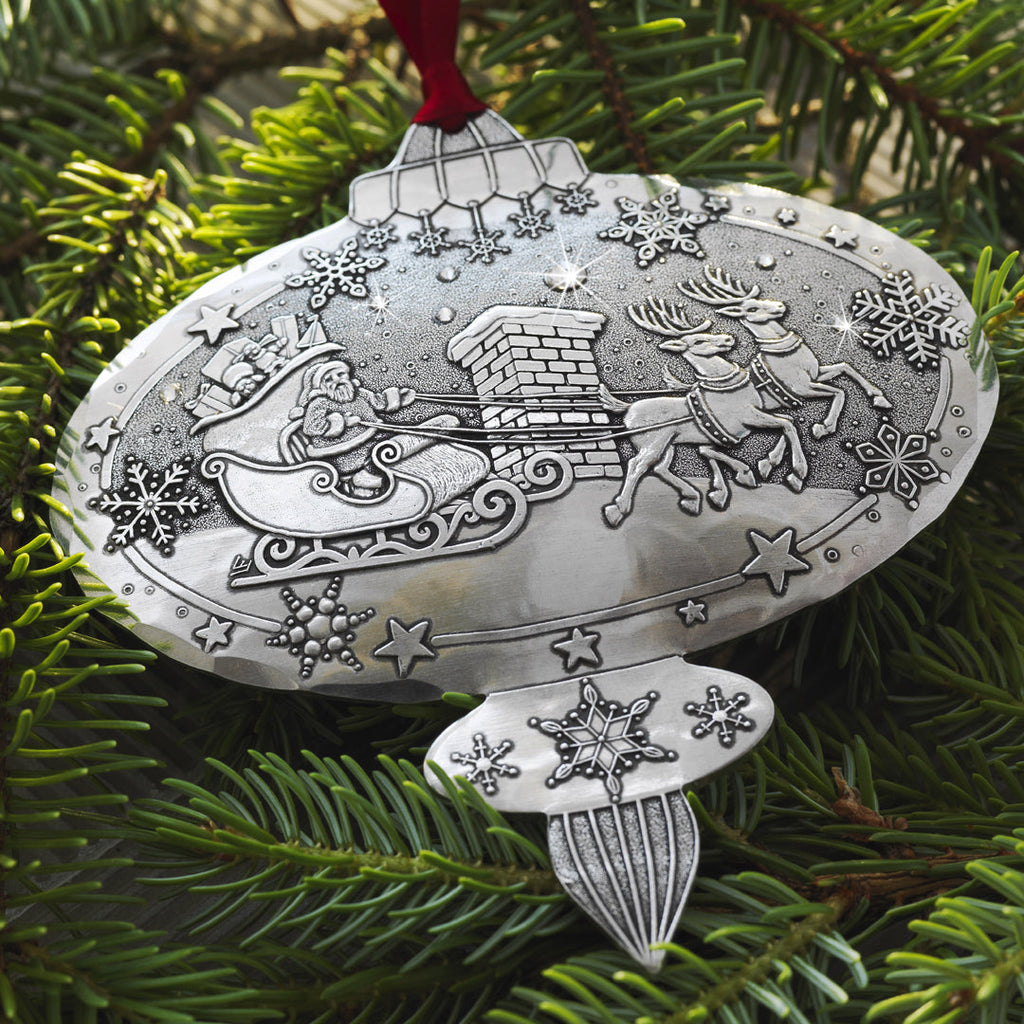Portraits of Christmas 3-Piece Ornament Set